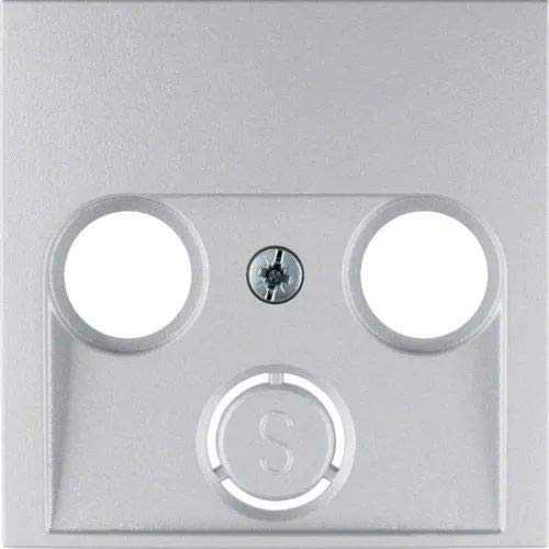 Berker 12031404 Zentralstück für Antennen-Steckdose 2- und 3Loch S.1/B.3/B.7 alu, matt Mesch Shop Berker 12031404 Zentralstück für Antennen-Steckdose 2- und 3Loch S.1/B.3/B.7 alu, matt Mesch Shop